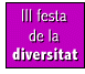 III Fiesta for diversity