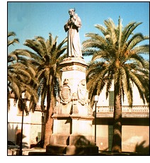 Juniper Serra's festivity in Petra