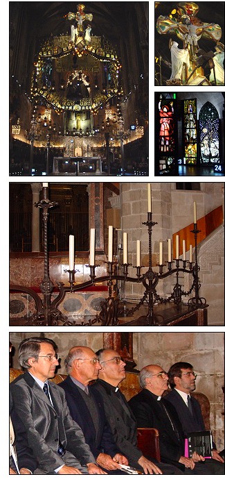 The spirit of Gaud in the Mallorca Cathedral