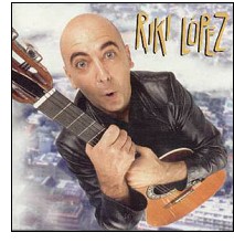 The comical singer Riki Lpez at the Teatre del Mar