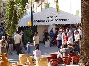 Traditional fair in Porreres