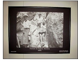 Old photographs of hiking on Mallorca